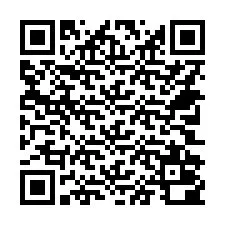 Kode QR untuk nomor Telepon +14702000528