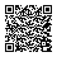 Código QR para número de telefone +14702000532