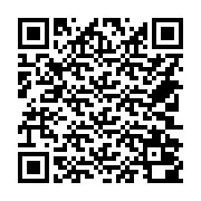 QR-koodi puhelinnumerolle +14702000533