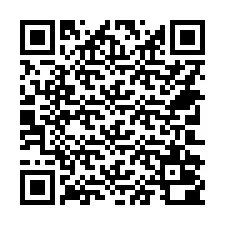 QR-код для номера телефона +14702000554