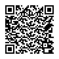 QR Code pour le numéro de téléphone +14702000557