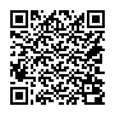 QR-koodi puhelinnumerolle +14702000559