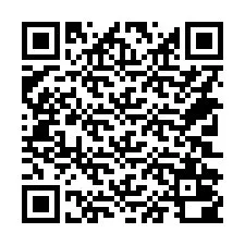 QR-код для номера телефона +14702000571