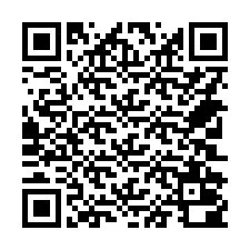 Código QR para número de teléfono +14702000573