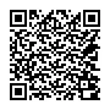 QR-koodi puhelinnumerolle +14702000579