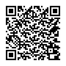 QR-koodi puhelinnumerolle +14702000582