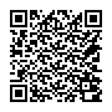 QR Code pour le numéro de téléphone +14702000591