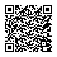 QR-code voor telefoonnummer +14702000601