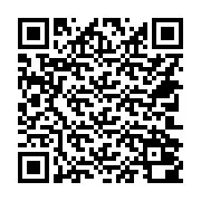 Kode QR untuk nomor Telepon +14702000618