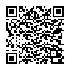 QR-code voor telefoonnummer +14702000624