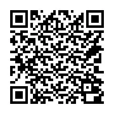 QR-koodi puhelinnumerolle +14702000641