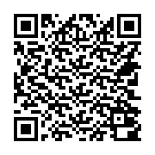 QR-koodi puhelinnumerolle +14702000664