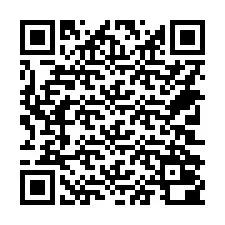 Código QR para número de teléfono +14702000671