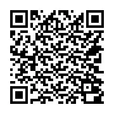 QR-код для номера телефона +14702000674