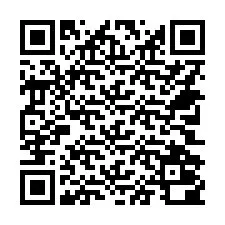 Código QR para número de teléfono +14702000728