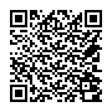 QR Code สำหรับหมายเลขโทรศัพท์ +14702000743