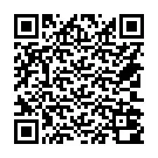 QR Code สำหรับหมายเลขโทรศัพท์ +14702000803