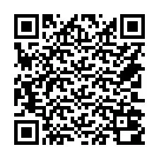 QR Code สำหรับหมายเลขโทรศัพท์ +14702000843