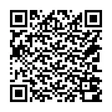 QR Code pour le numéro de téléphone +14702000851