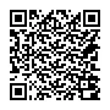 Kode QR untuk nomor Telepon +14702000855