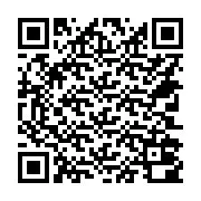 QR-koodi puhelinnumerolle +14702000860