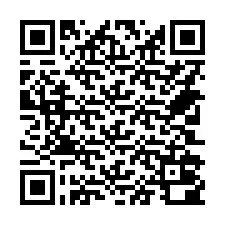 電話番号のQRコード +14702000863