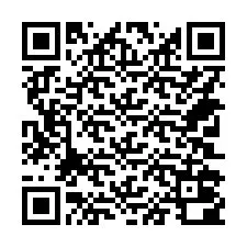 QR kód a telefonszámhoz +14702000875