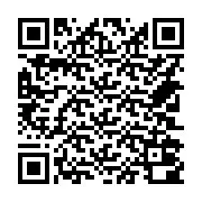 QR-koodi puhelinnumerolle +14702000877