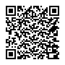 QR-koodi puhelinnumerolle +14702000882