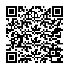 QR Code สำหรับหมายเลขโทรศัพท์ +14702000888