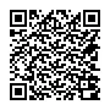 QR Code สำหรับหมายเลขโทรศัพท์ +14702000892