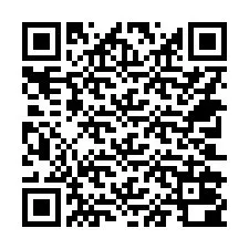 QR-code voor telefoonnummer +14702000898