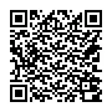 Código QR para número de teléfono +14702000915