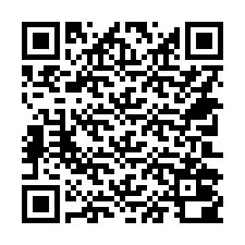 QR kód a telefonszámhoz +14702000958