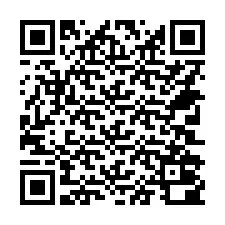 QR Code สำหรับหมายเลขโทรศัพท์ +14702000970