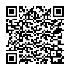 QR kód a telefonszámhoz +14702001004