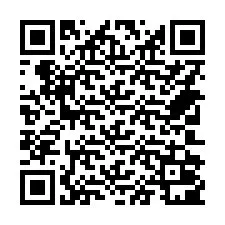 QR-Code für Telefonnummer +14702001017