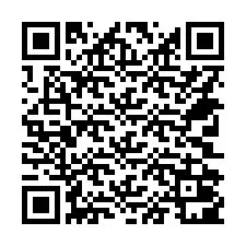 Kode QR untuk nomor Telepon +14702001030