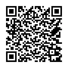 Codice QR per il numero di telefono +14702001037