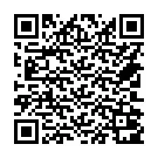 QR-code voor telefoonnummer +14702001043