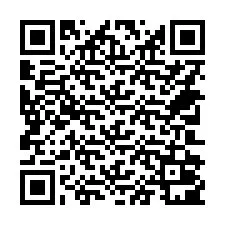 Codice QR per il numero di telefono +14702001059