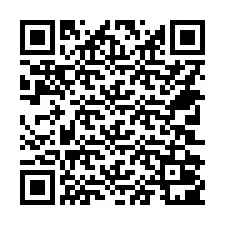 QR Code pour le numéro de téléphone +14702001070