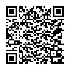 QR код за телефонен номер +14702001071