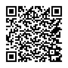 Kode QR untuk nomor Telepon +14702001076