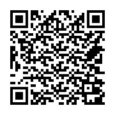 Codice QR per il numero di telefono +14702001077