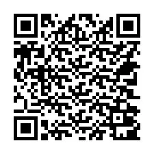 QR-code voor telefoonnummer +14702001078