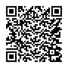 QR-koodi puhelinnumerolle +14702001079