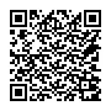 Kode QR untuk nomor Telepon +14702001081