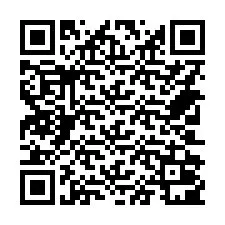 QR Code สำหรับหมายเลขโทรศัพท์ +14702001097