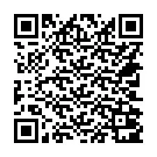 QR Code สำหรับหมายเลขโทรศัพท์ +14702001098